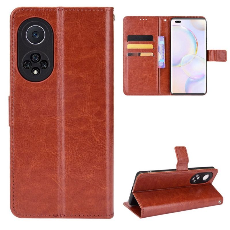 Flip Kotelot Huawei Nova 9 Pro / Honor 50 Pro Flashy Faux Leather Suojakuori