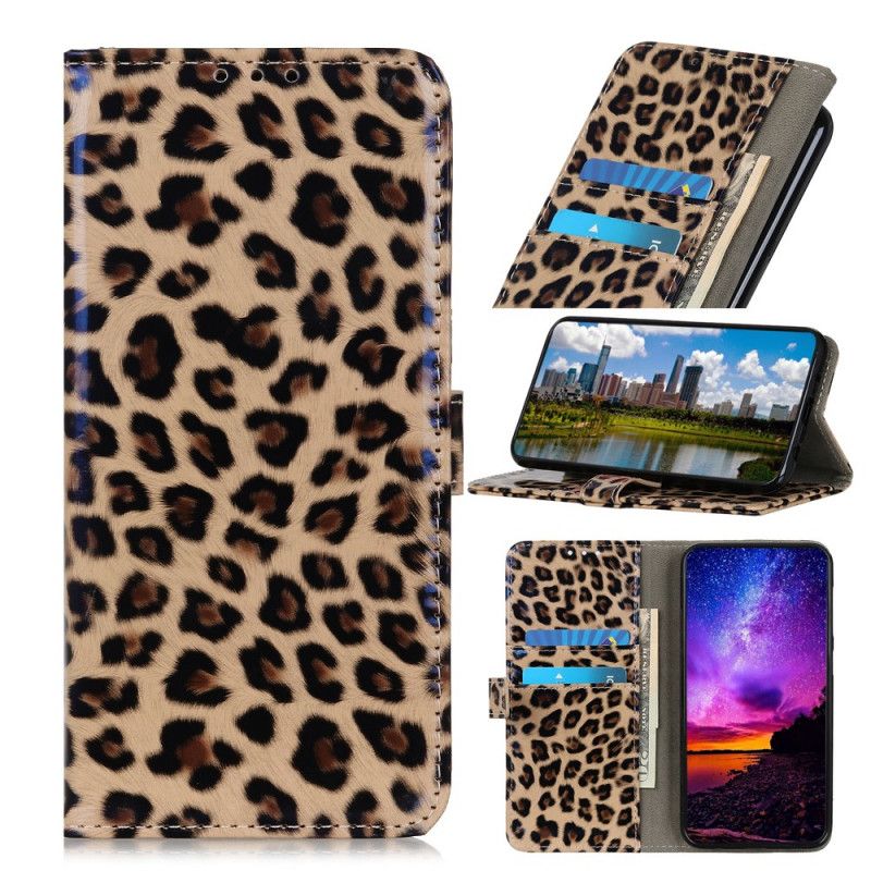 Flip Kotelot Huawei Nova 9 Pro / Honor 50 Pro Simple Leopard Suojakuori