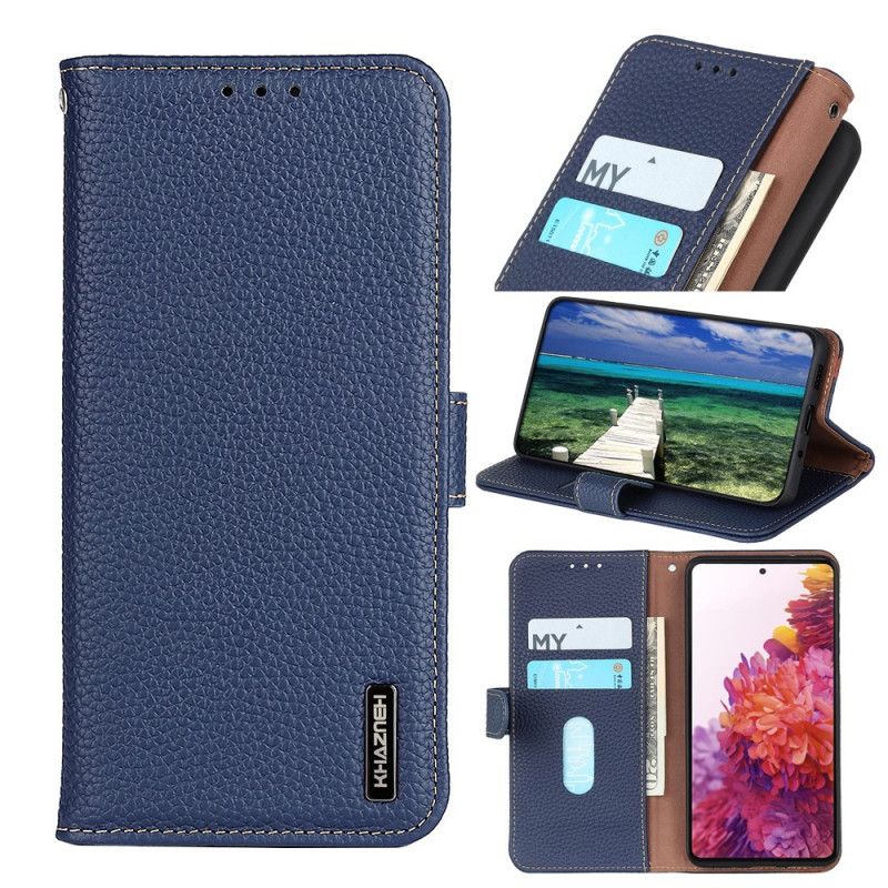 Kotelot Huawei Nova 9 Pro / Honor 50 Pro Puhelinkuoret Lychee Leather Khazneh