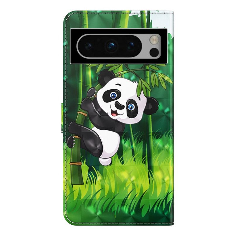 Kotelot Google Pixel 8 Bambupanda Hihnalla