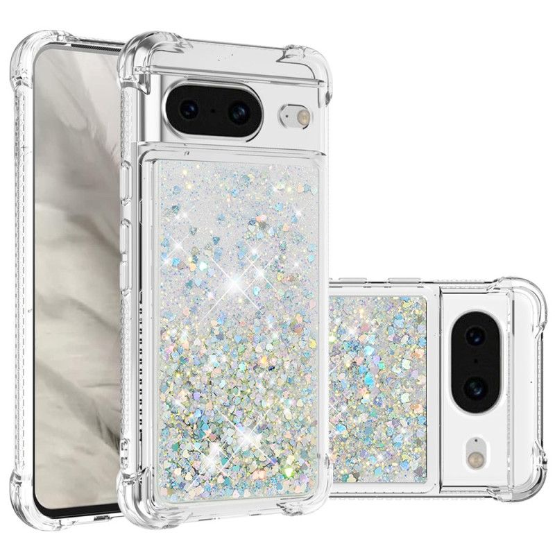 Kuori Google Pixel 8 Glitteriä Suojakuori