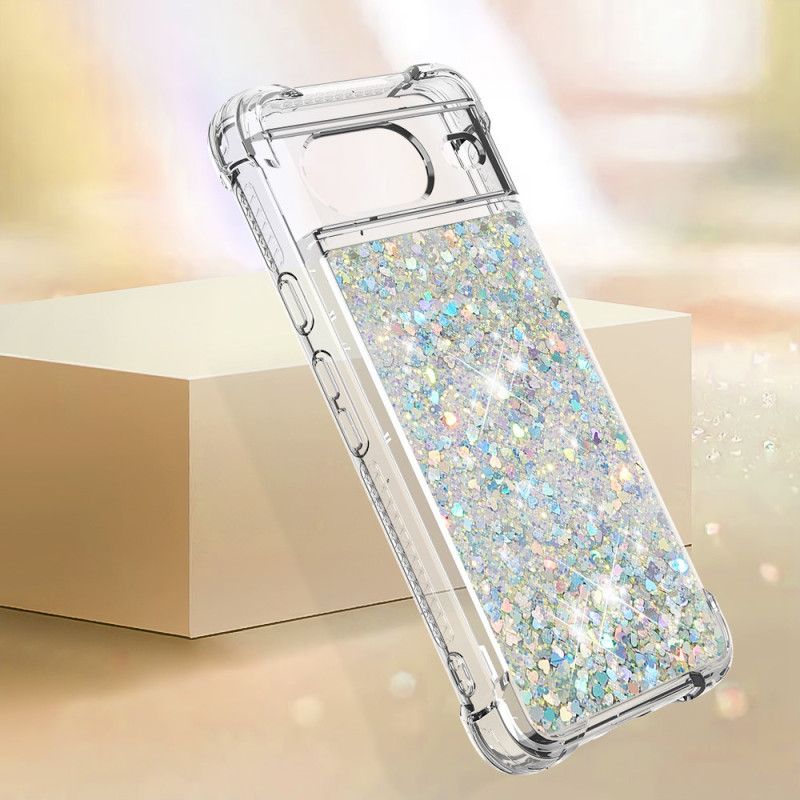 Kuori Google Pixel 8 Glitteriä Suojakuori