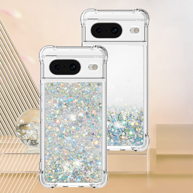 Kuori Google Pixel 8 Glitteriä Suojakuori