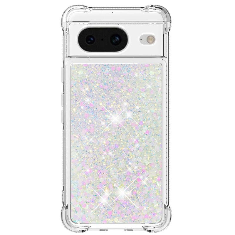 Kuori Google Pixel 8 Glitteriä Suojakuori