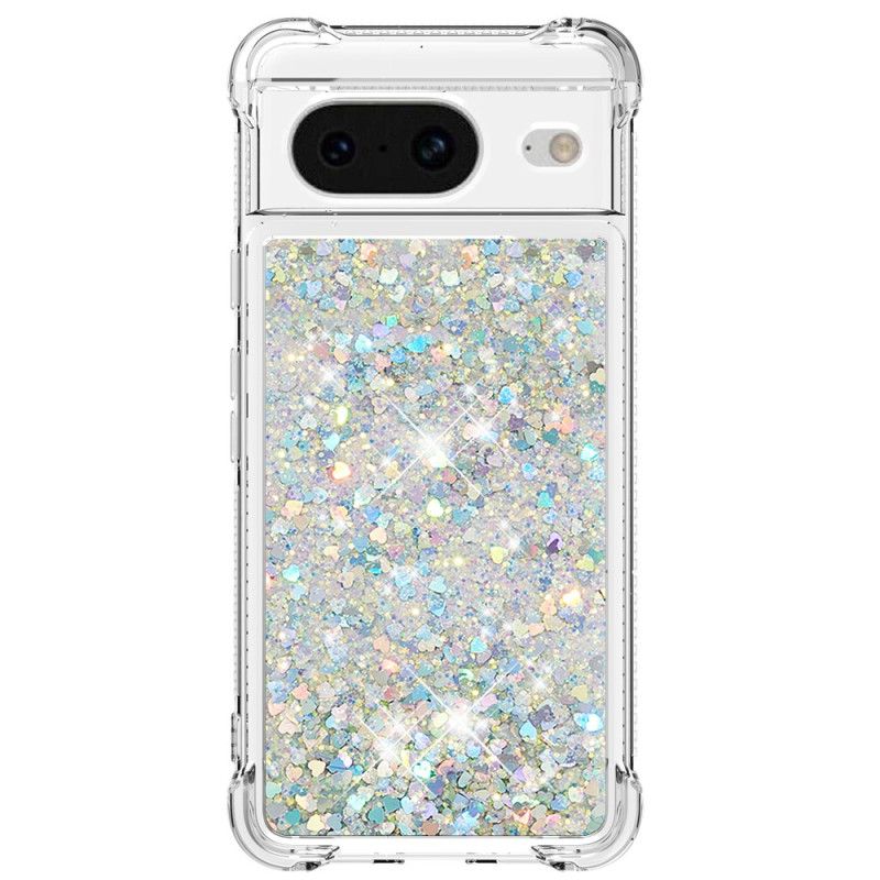 Kuori Google Pixel 8 Glitteriä Suojakuori