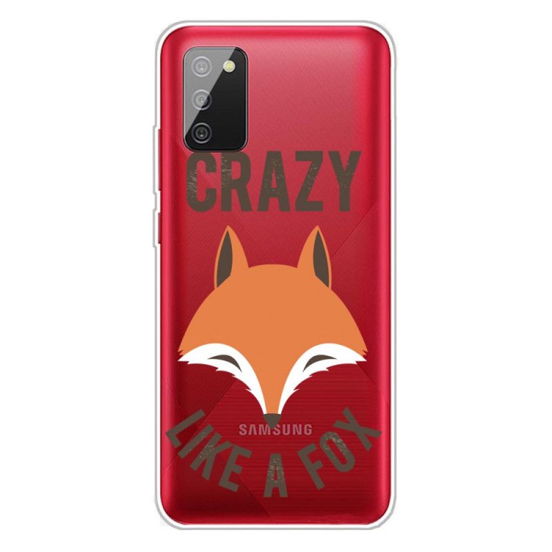 Case Kuoret Samsung Galaxy A02s Puhelinkuoret Kettu / Hullu Kuin Kettu