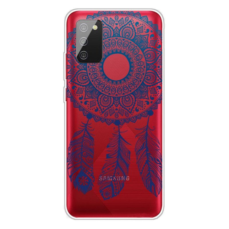 Kuori Samsung Galaxy A02s Ainutlaatuinen Kukka Mandala