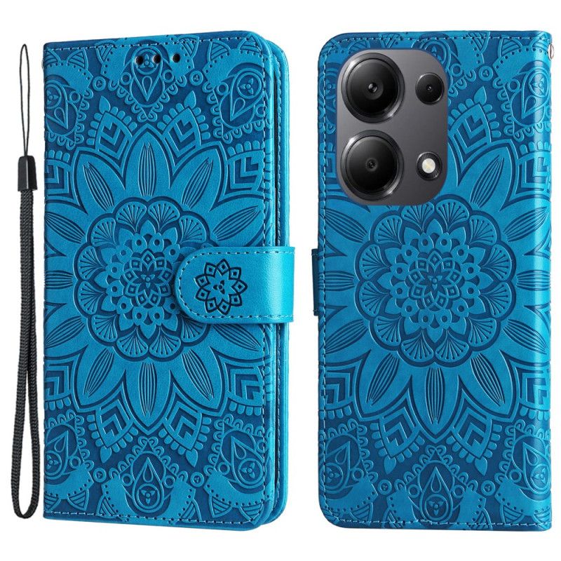 Kotelot Xiaomi Redmi Note 13 Pro 4g Mandala Hihnalla Suojakuori