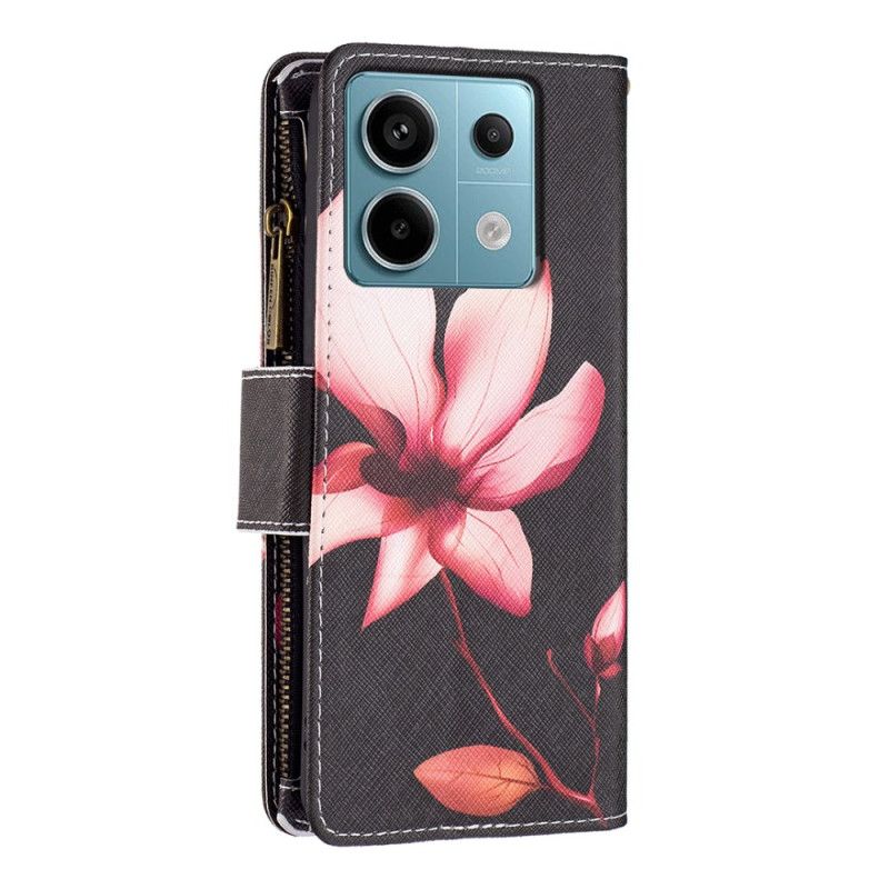 Kotelot Xiaomi Redmi Note 13 Pro 4g Puhelinkuoret Lotus Strap -lompakko