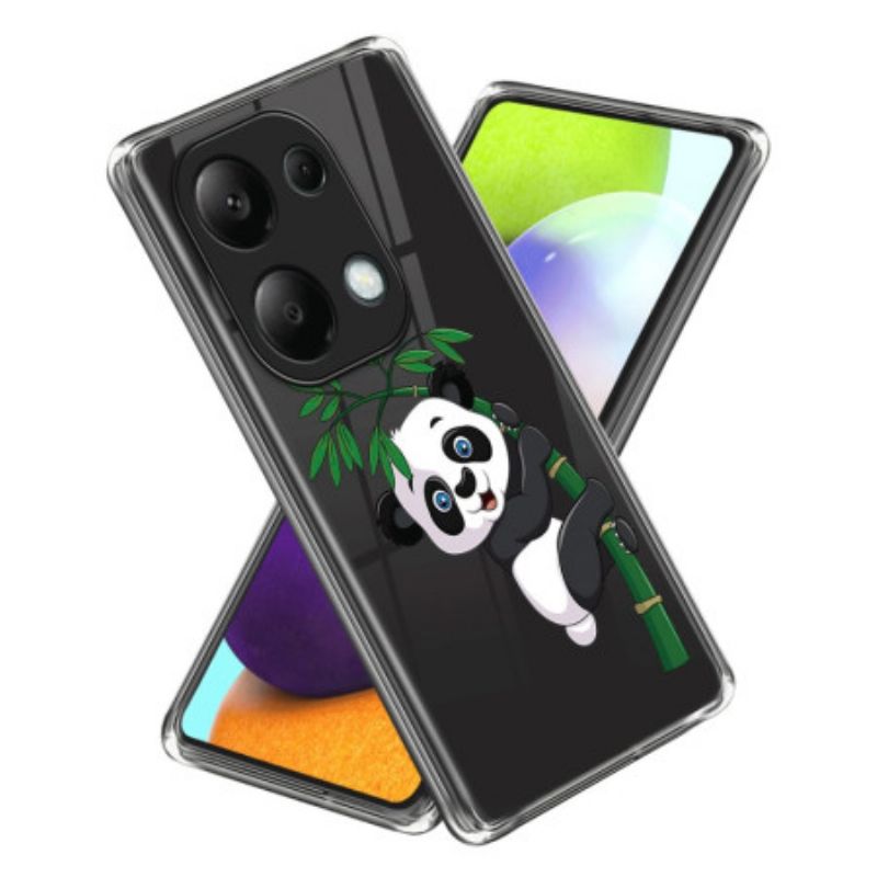 Kuori Xiaomi Redmi Note 13 Pro 4g Panda Ja Bambu Suojakuori