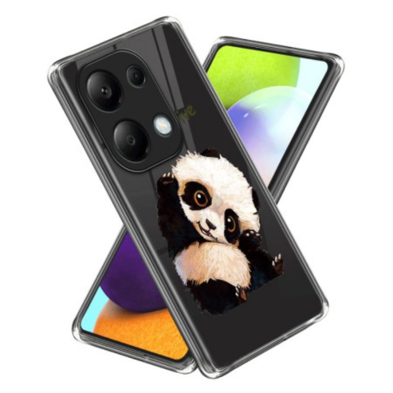 Kuori Xiaomi Redmi Note 13 Pro 4g Panda Print