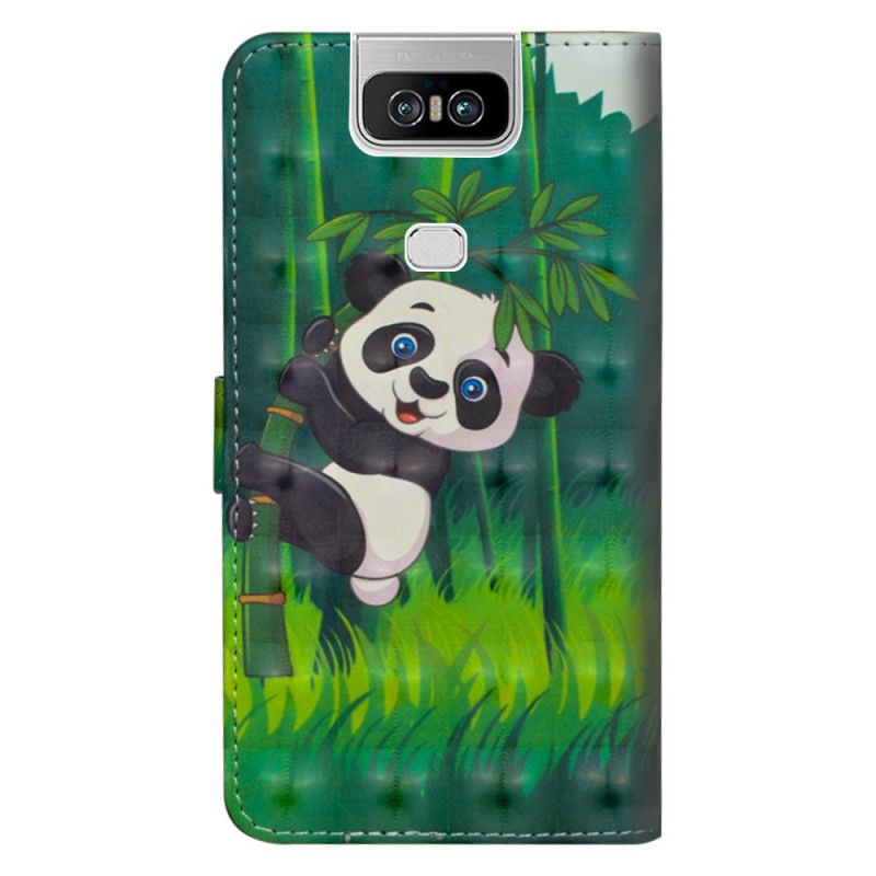 Kotelot Asus ZenFone 6 Panda Ja Bambu