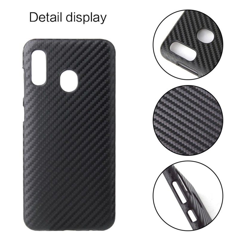 Case Kuoret Samsung Galaxy A40 Puhelinkuoret Hiilikuitu