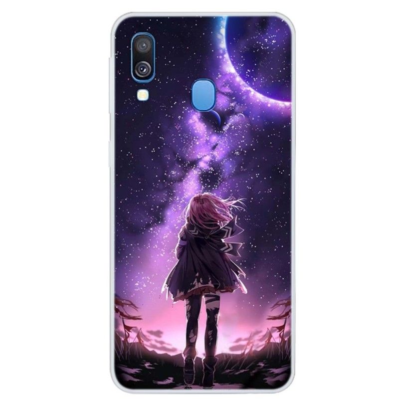 Case Kuoret Samsung Galaxy A40 Puhelinkuoret Maaginen Täysikuu