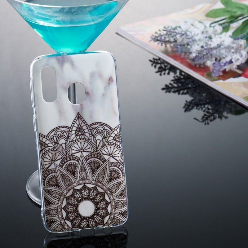 Case Kuoret Samsung Galaxy A40 Puhelinkuoret Marmoroitu Mandala