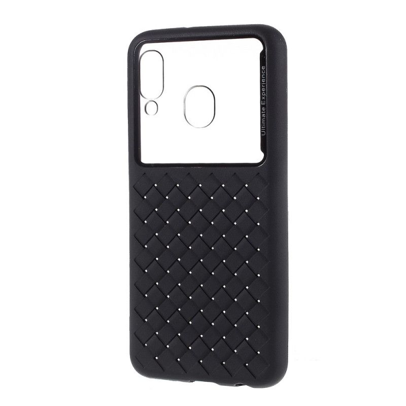 Case Kuoret Samsung Galaxy A40 Punainen Puhelinkuoret Kudotut Timantit