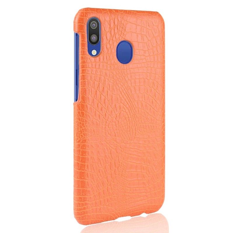 Case Kuoret Samsung Galaxy A40 Valkoinen Musta Puhelinkuoret Krokotiilin Ihovaikutus