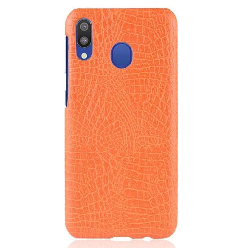 Case Kuoret Samsung Galaxy A40 Valkoinen Musta Puhelinkuoret Krokotiilin Ihovaikutus