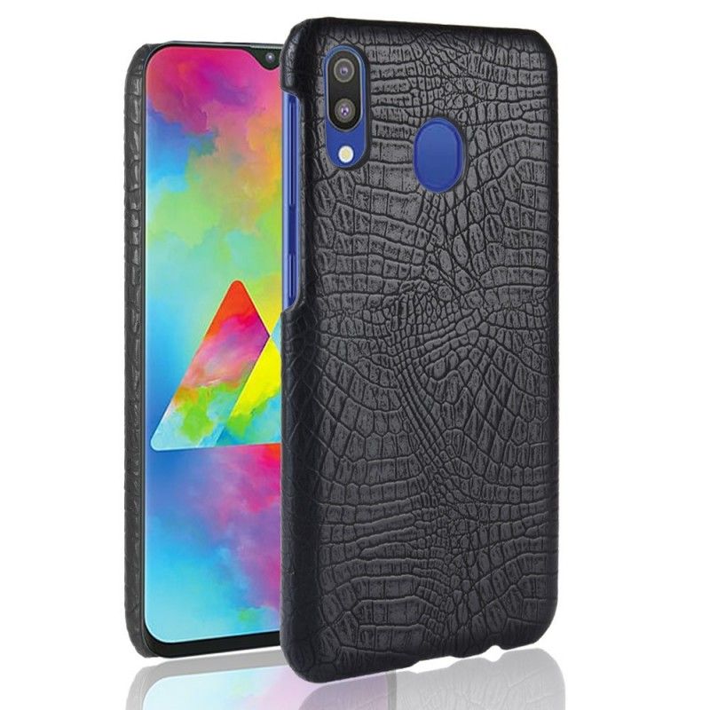 Case Kuoret Samsung Galaxy A40 Valkoinen Musta Puhelinkuoret Krokotiilin Ihovaikutus