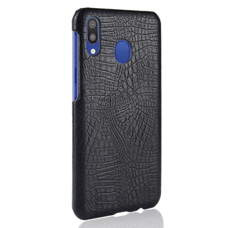 Case Kuoret Samsung Galaxy A40 Valkoinen Musta Puhelinkuoret Krokotiilin Ihovaikutus