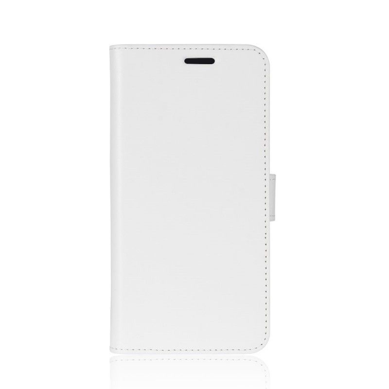 Flip Case Samsung Galaxy A40 Punainen Valkoinen Erittäin Tekonahkaa