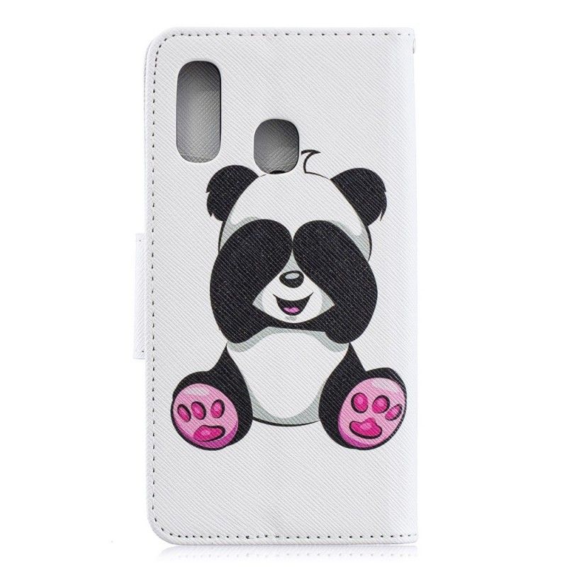 Kotelot Samsung Galaxy A40 Hauska Panda