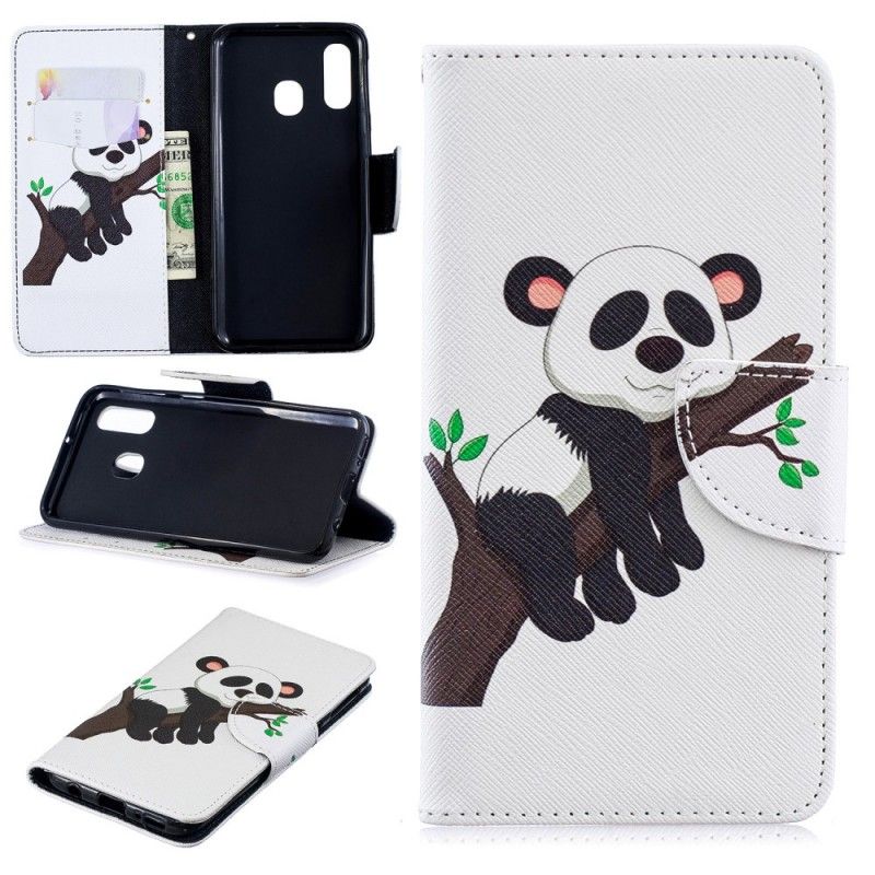 Kotelot Samsung Galaxy A40 Laiska Panda