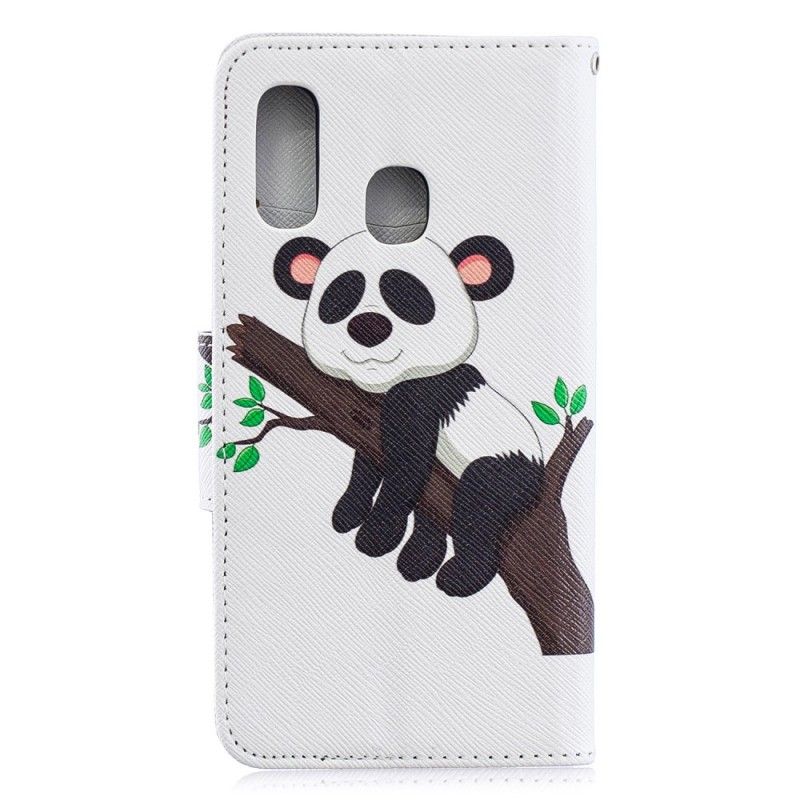 Kotelot Samsung Galaxy A40 Laiska Panda