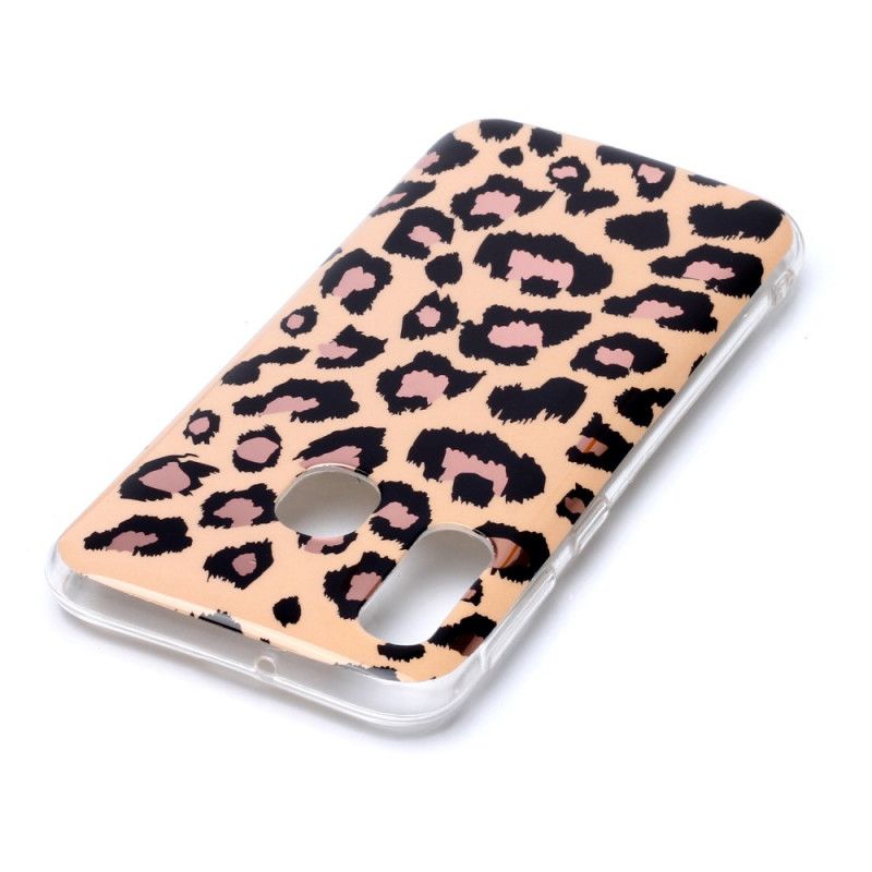 Kuori Samsung Galaxy A40 Leopardityyli Marmori Suojakuori