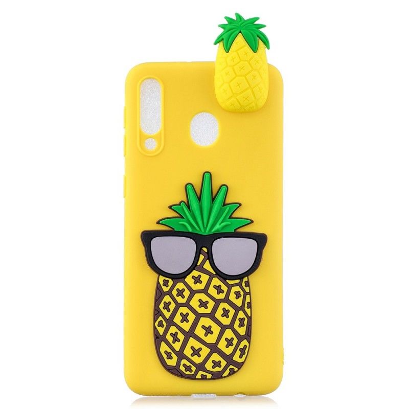 Kuori Samsung Galaxy A40 Puhelinkuoret Kolmiulotteinen Viileä Ananas