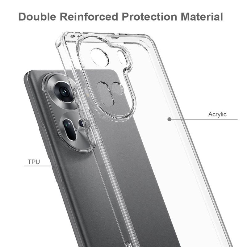 Case Oppo Reno 11 5g Puhelinkuoret Läpinäkyvä