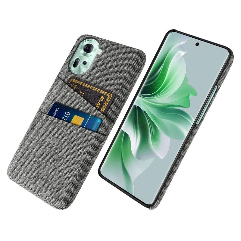 Kuori Oppo Reno 11 5g Kangas Korttipidike