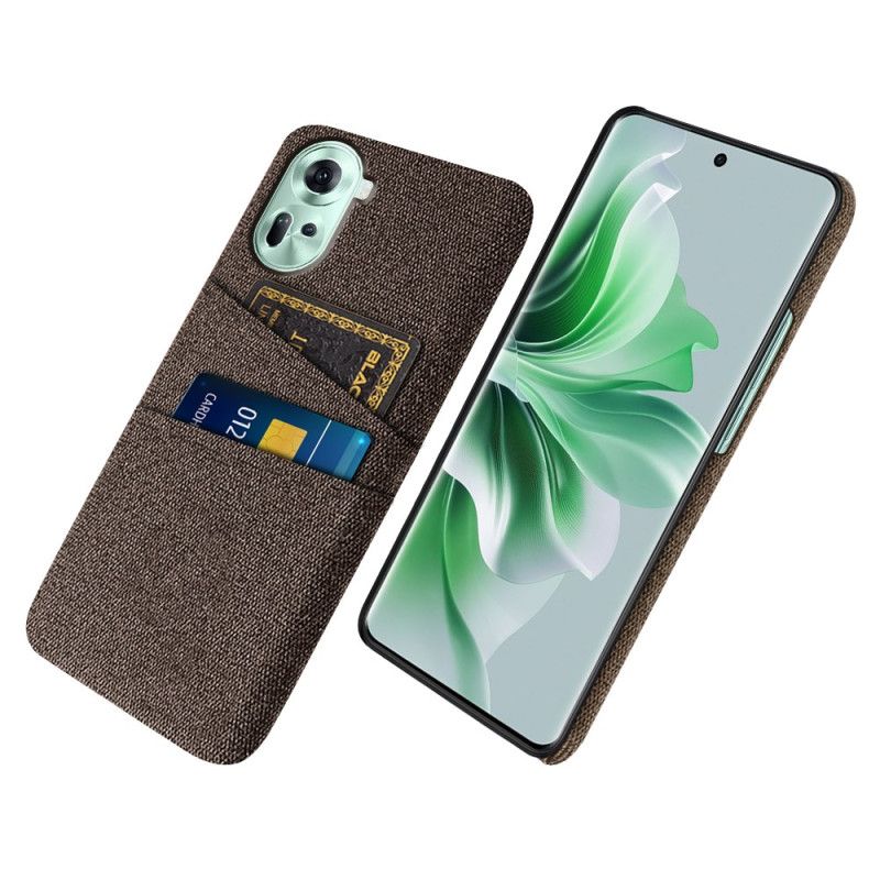 Kuori Oppo Reno 11 5g Kangas Korttipidike