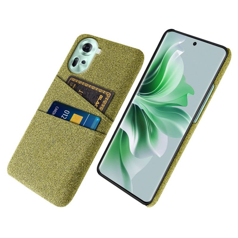 Kuori Oppo Reno 11 5g Kangas Korttipidike