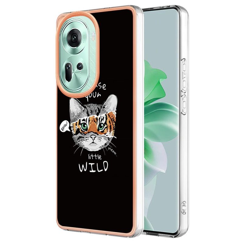 Kuori Oppo Reno 11 5g Kissa Ja Tiikeri