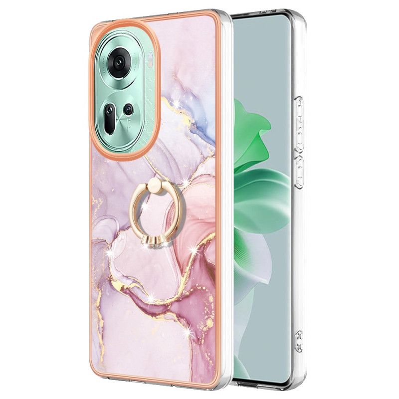 Kuori Oppo Reno 11 5g Marble Design -tukirengas