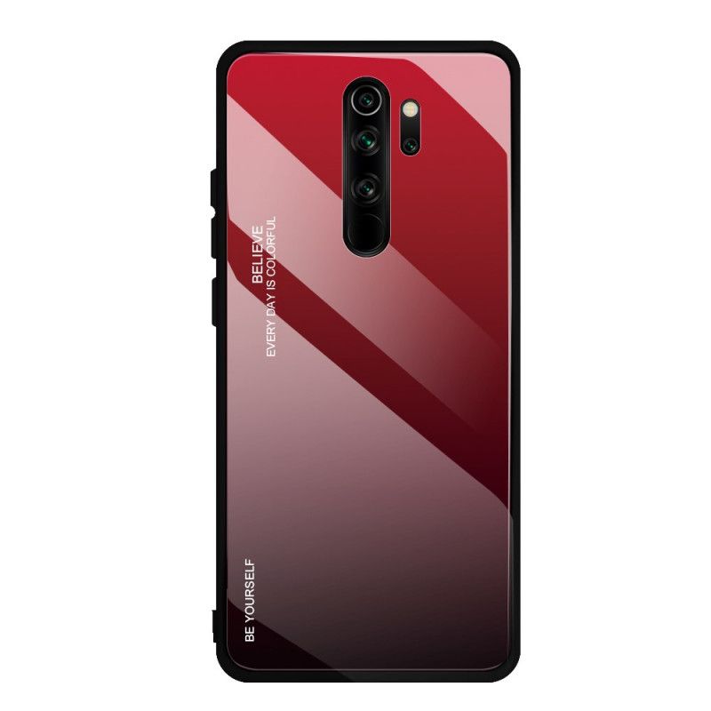 Case Kuoret Xiaomi Redmi Note 8 Pro Magenta Punainen Puhelinkuoret Galvanoitu Väri