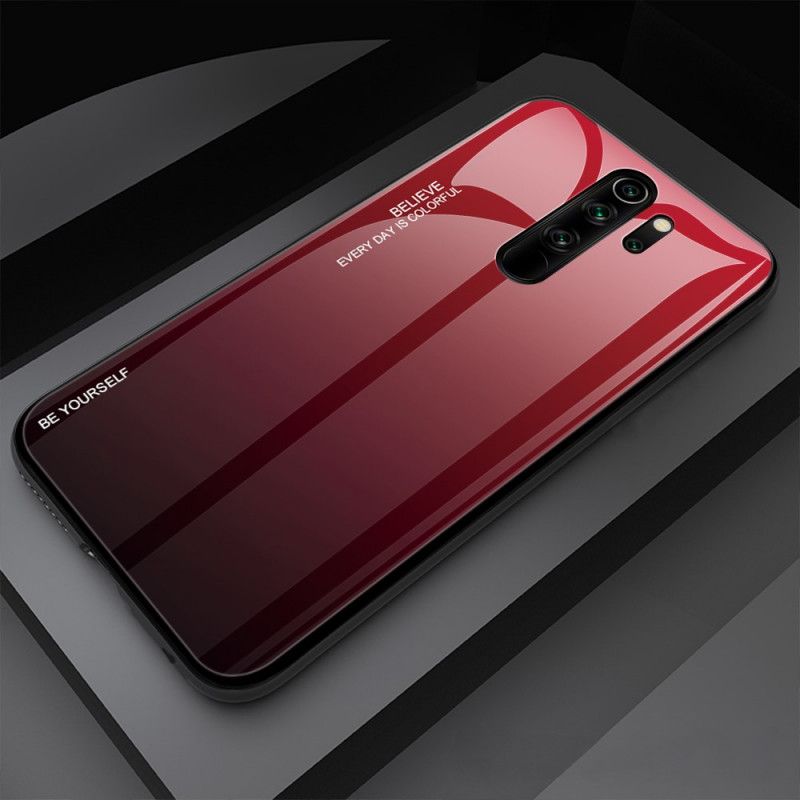 Case Kuoret Xiaomi Redmi Note 8 Pro Magenta Punainen Puhelinkuoret Galvanoitu Väri