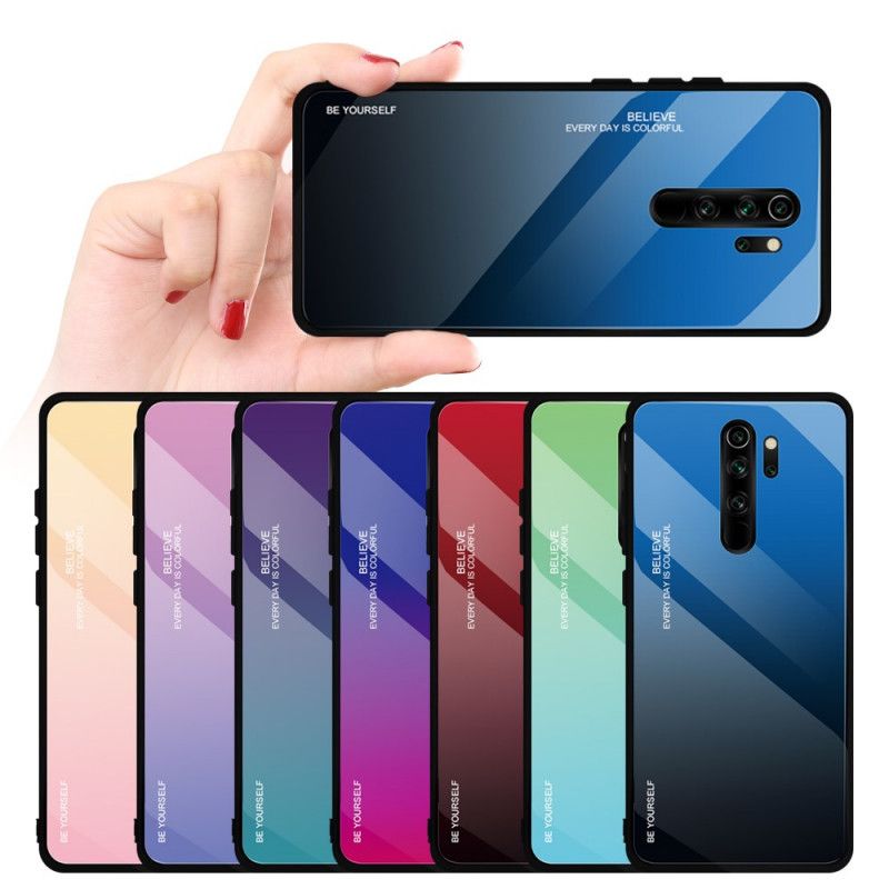 Case Kuoret Xiaomi Redmi Note 8 Pro Magenta Punainen Puhelinkuoret Galvanoitu Väri