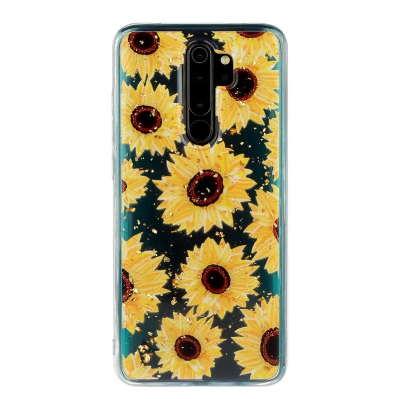 Case Kuoret Xiaomi Redmi Note 8 Pro Puhelinkuoret Useita Auringonkukkia