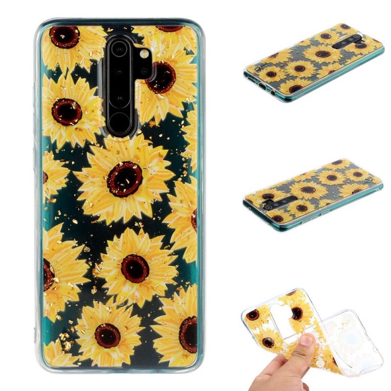 Case Kuoret Xiaomi Redmi Note 8 Pro Puhelinkuoret Useita Auringonkukkia