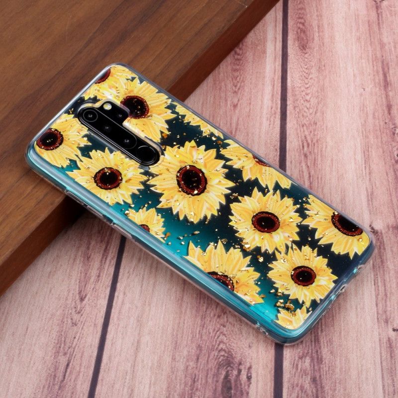 Case Kuoret Xiaomi Redmi Note 8 Pro Puhelinkuoret Useita Auringonkukkia