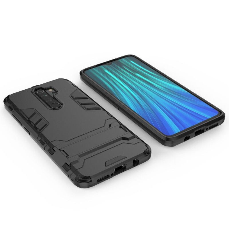 Case Kuoret Xiaomi Redmi Note 8 Pro Punainen Musta Puhelinkuoret Erittäin Kestävä