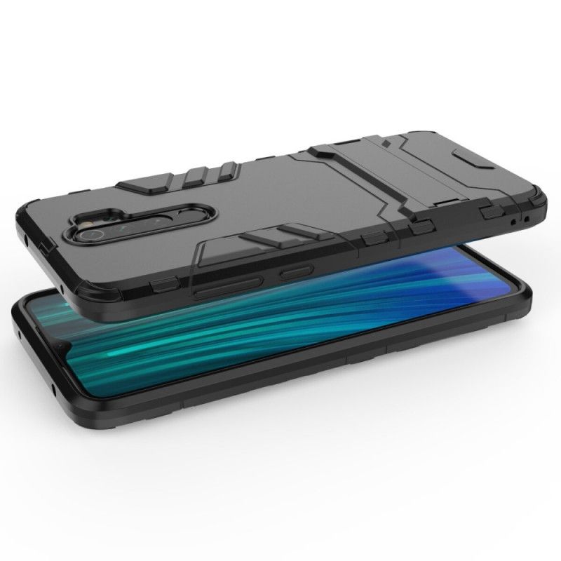 Case Kuoret Xiaomi Redmi Note 8 Pro Punainen Musta Puhelinkuoret Erittäin Kestävä