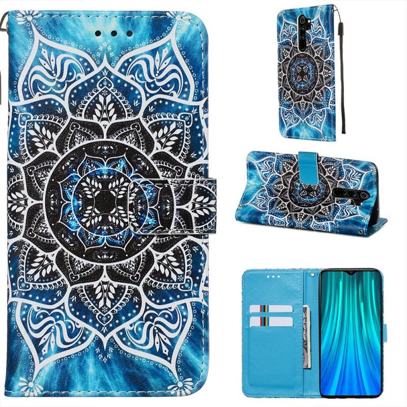 Flip Case Xiaomi Redmi Note 8 Pro Musta Remmi Mandala