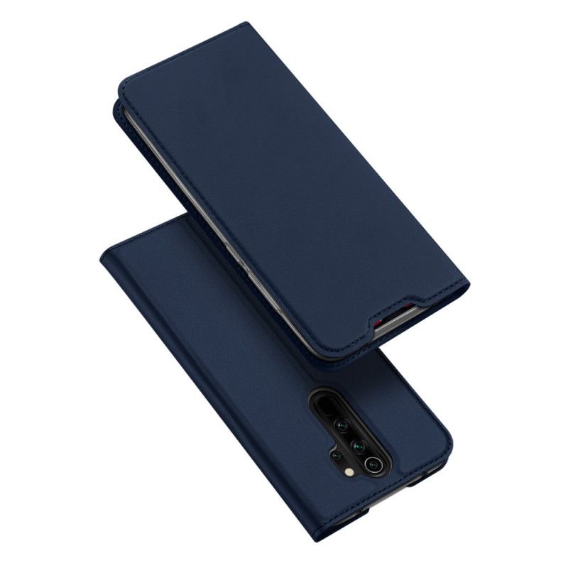 Flip Kotelot Xiaomi Redmi Note 8 Pro Tummansininen Musta Puhelinkuoret Pro Dux Ducis -Iho