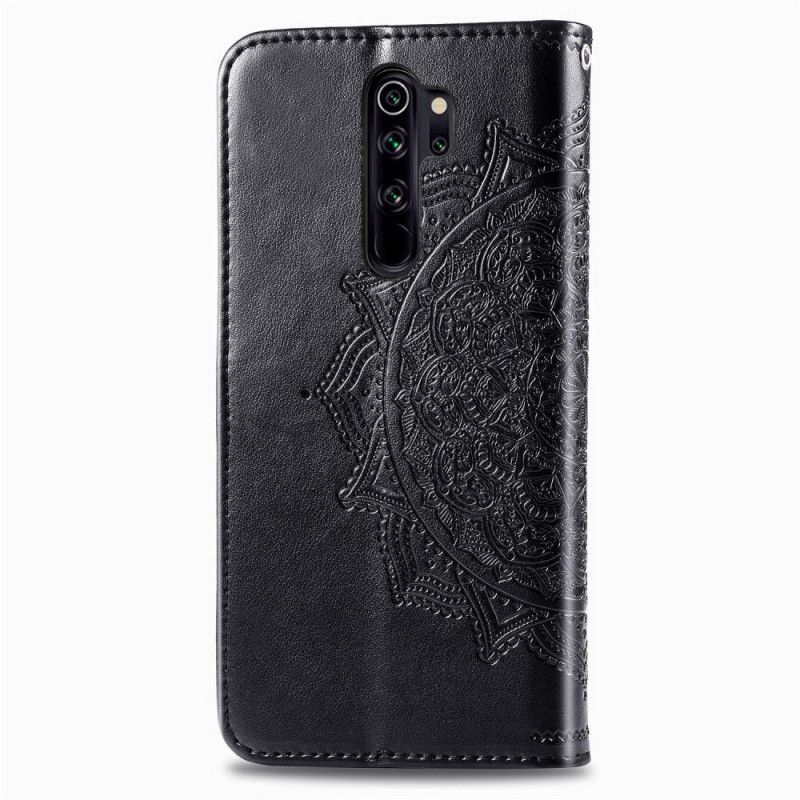 Kotelot Xiaomi Redmi Note 8 Pro Harmaa Musta Keski-Ikäinen Mandala