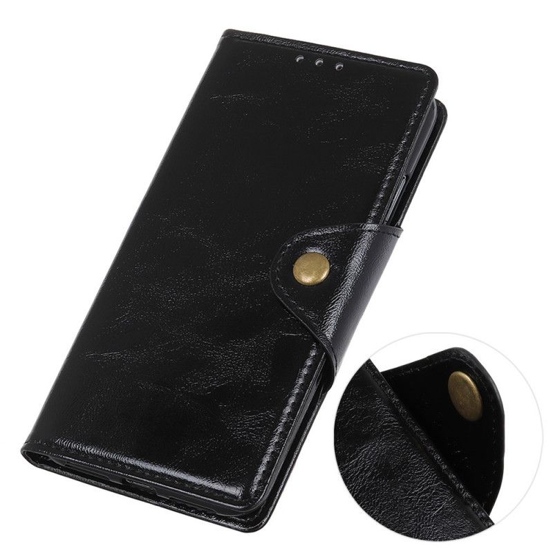 Kotelot Xiaomi Redmi Note 8 Pro Keinonahkapainike