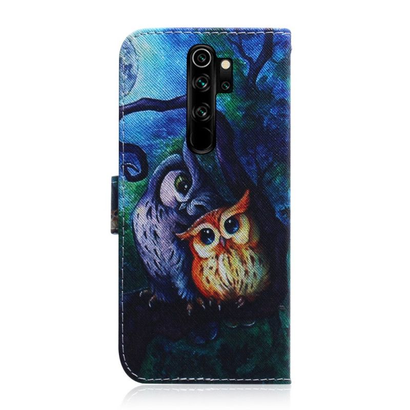 Kotelot Xiaomi Redmi Note 8 Pro Pöllömaalaus