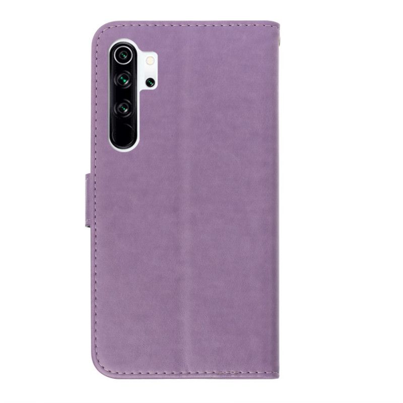 Kotelot Xiaomi Redmi Note 8 Pro Vaalea Violetti Kukka Viehätys